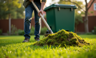 Meilleurs emplacements pour jeter la mousse de la pelouse : astuces efficaces