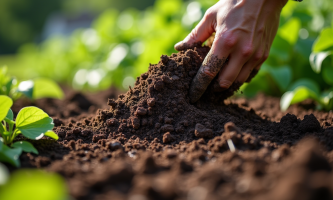 Compost : la quantité idéale pour amender un sol argileux