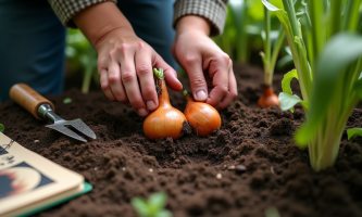 Planter oignons et échalotes avec la lune : conseils et astuces saisonnières