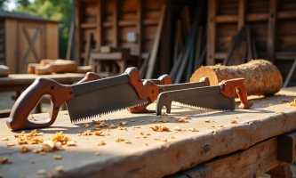 Outils pour couper du bois : bien choisir la scie idéale !