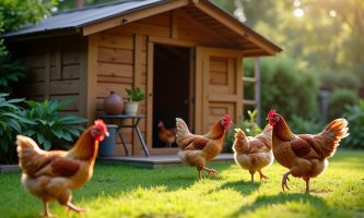Assurer le bien-être de vos poules dans un poulailler maison à moindre coût